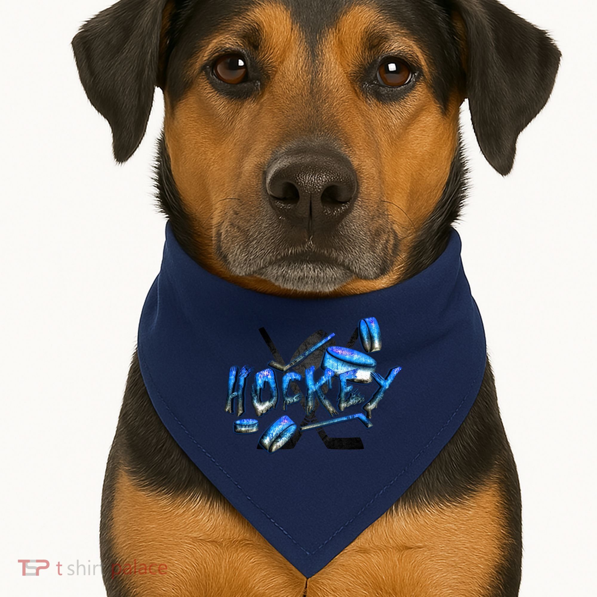 Hockey Stone Logo USA-Made Doggie Bandana