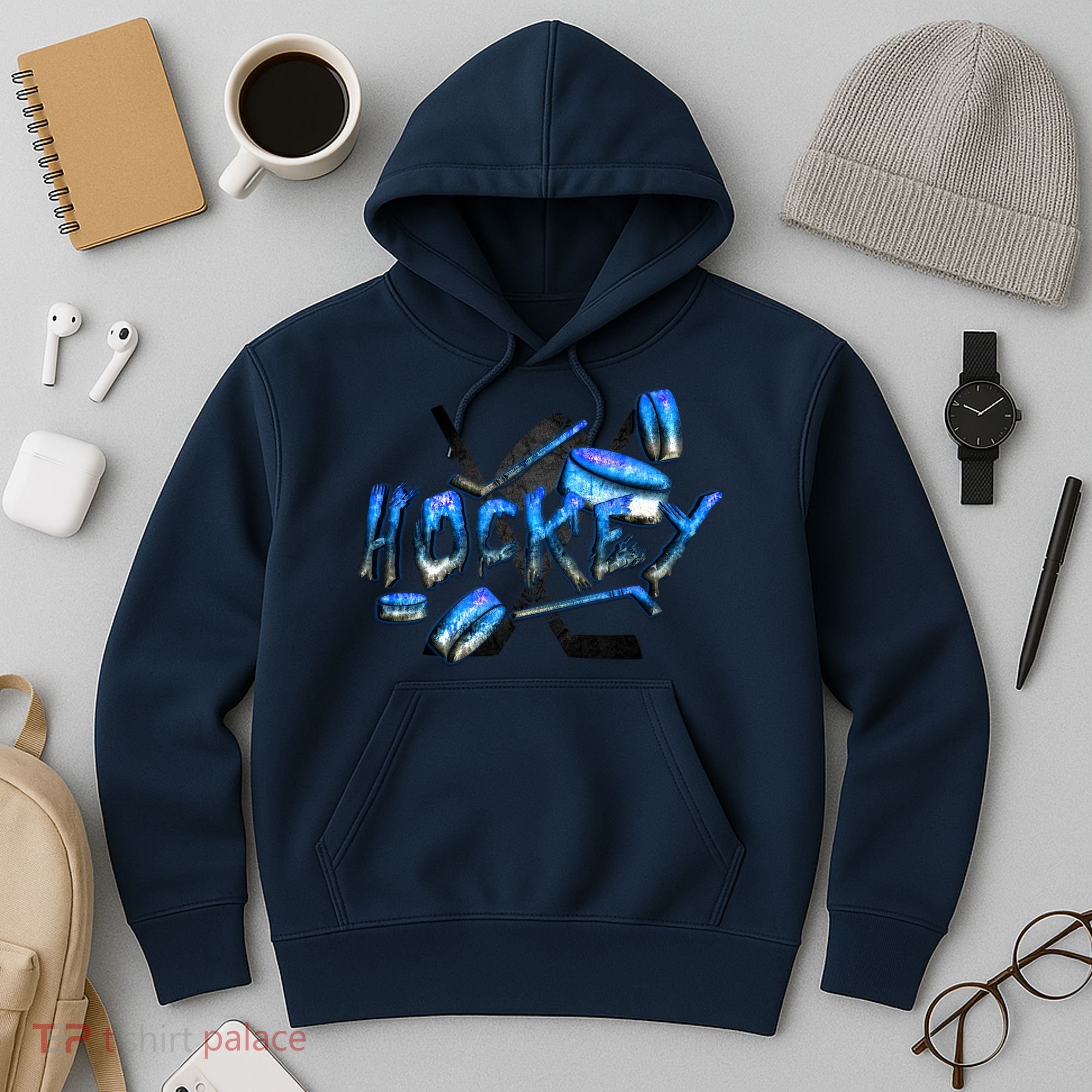 Hockey Stone Logo Hoodie