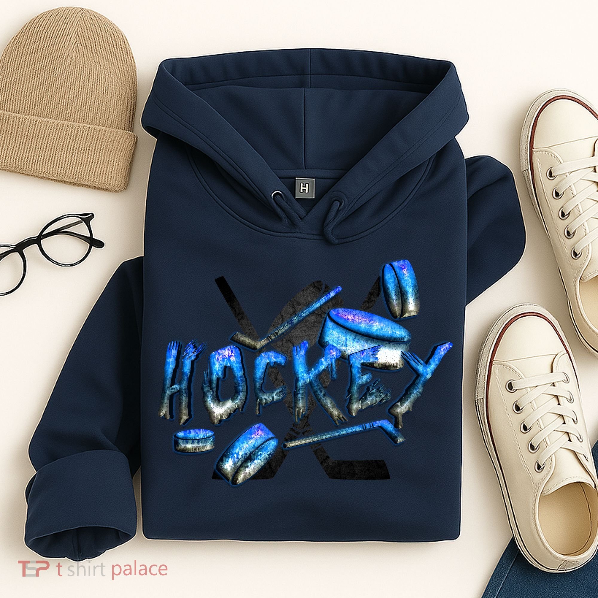 Hockey Stone Logo Hoodie