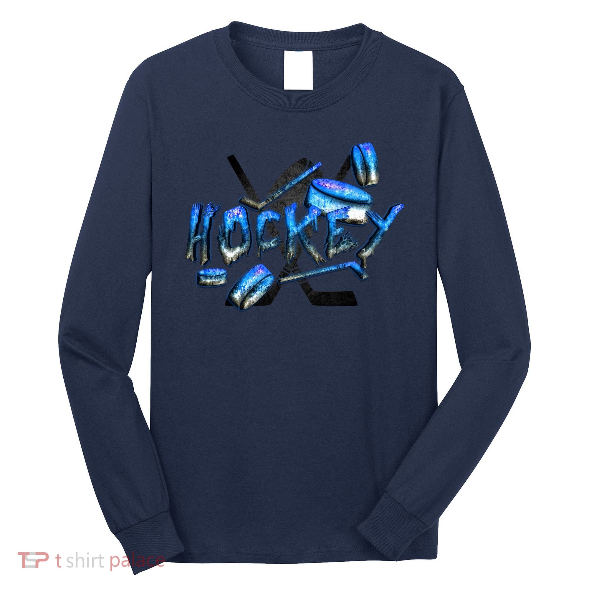 Hockey Stone Logo Long Sleeve Shirt