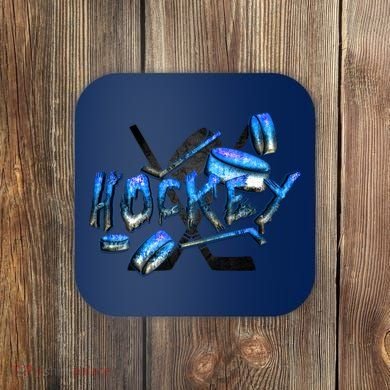 Hockey Stone Logo Coaster