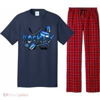 Hockey Stone Logo Pajama Set thumb 0