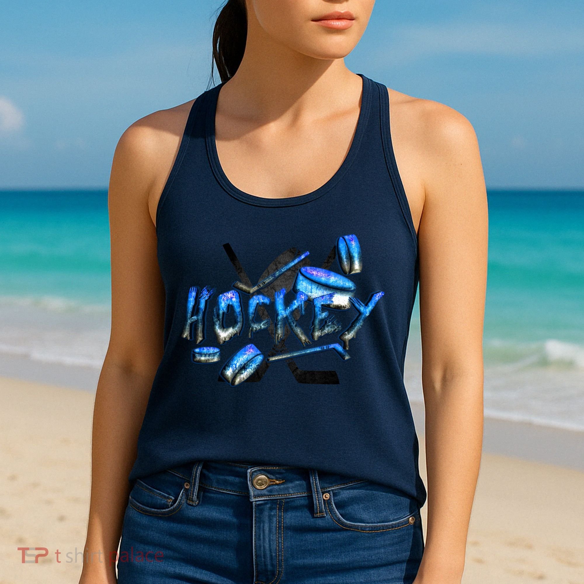 Hockey Stone Logo Women's Tank Top