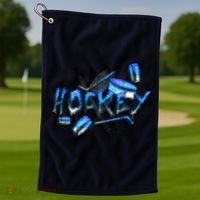 Hockey Stone Logo Golf Towel thumb 1