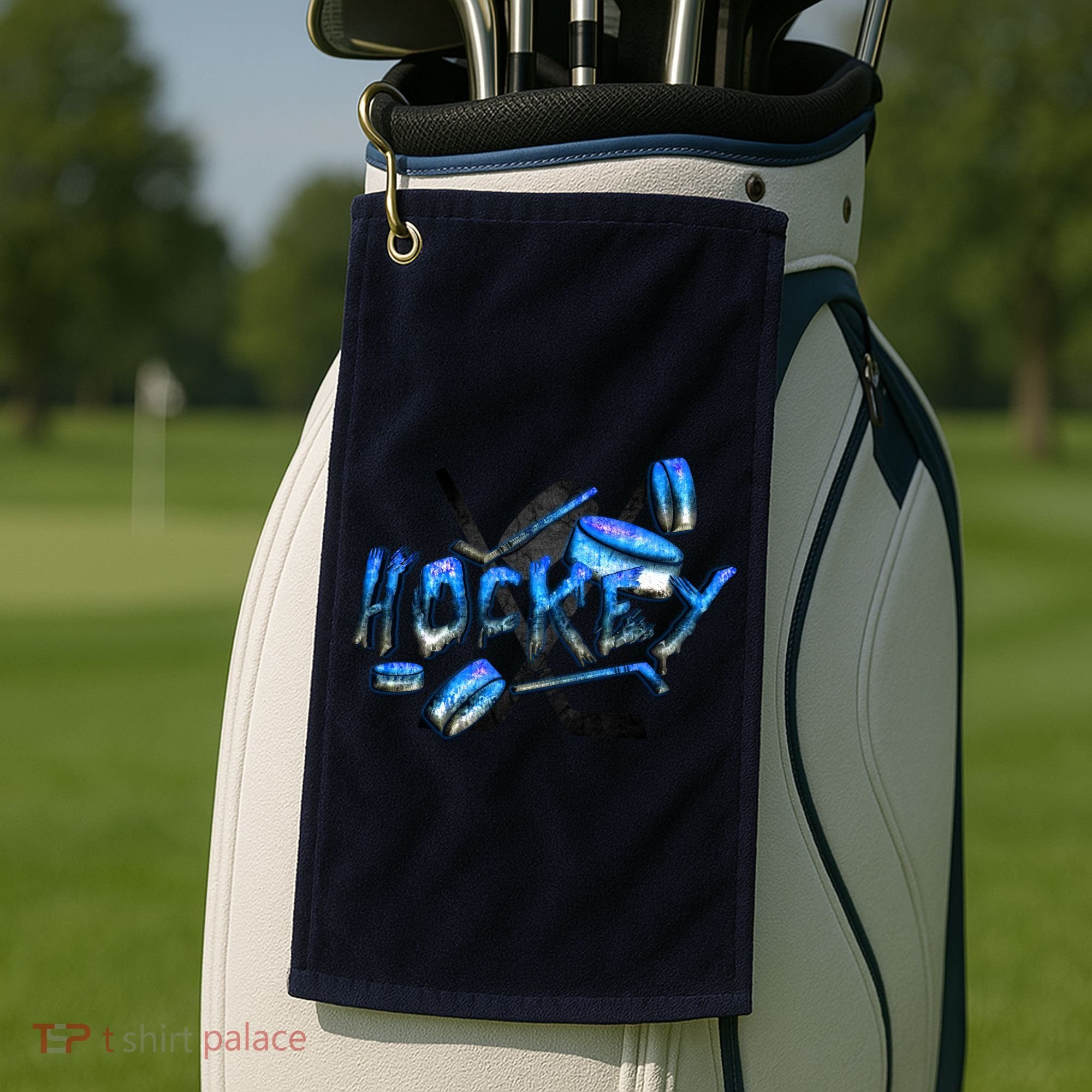 Hockey Stone Logo Golf Towel