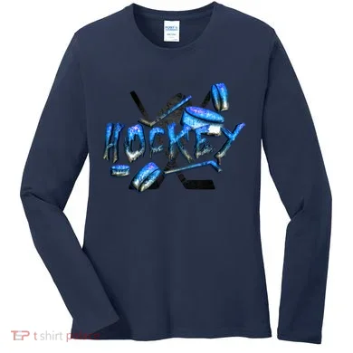 Hockey Stone Logo Women's Long Sleeve Shirt