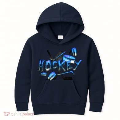 Hockey Stone Logo Kids Hoodie