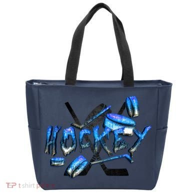 Hockey Stone Logo Tote Bag