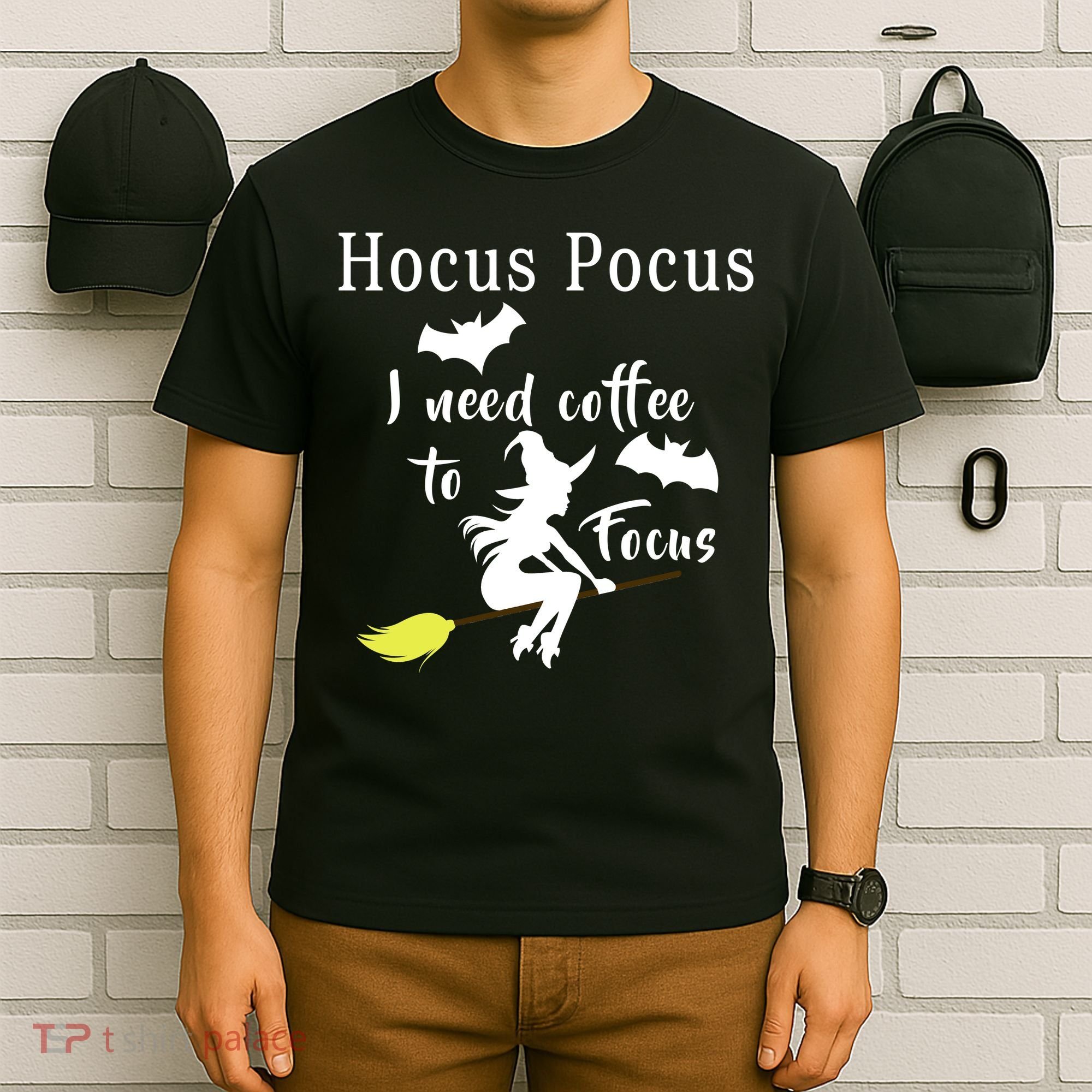 Hocus Pocus I Need Coffee To Focus T-Shirt