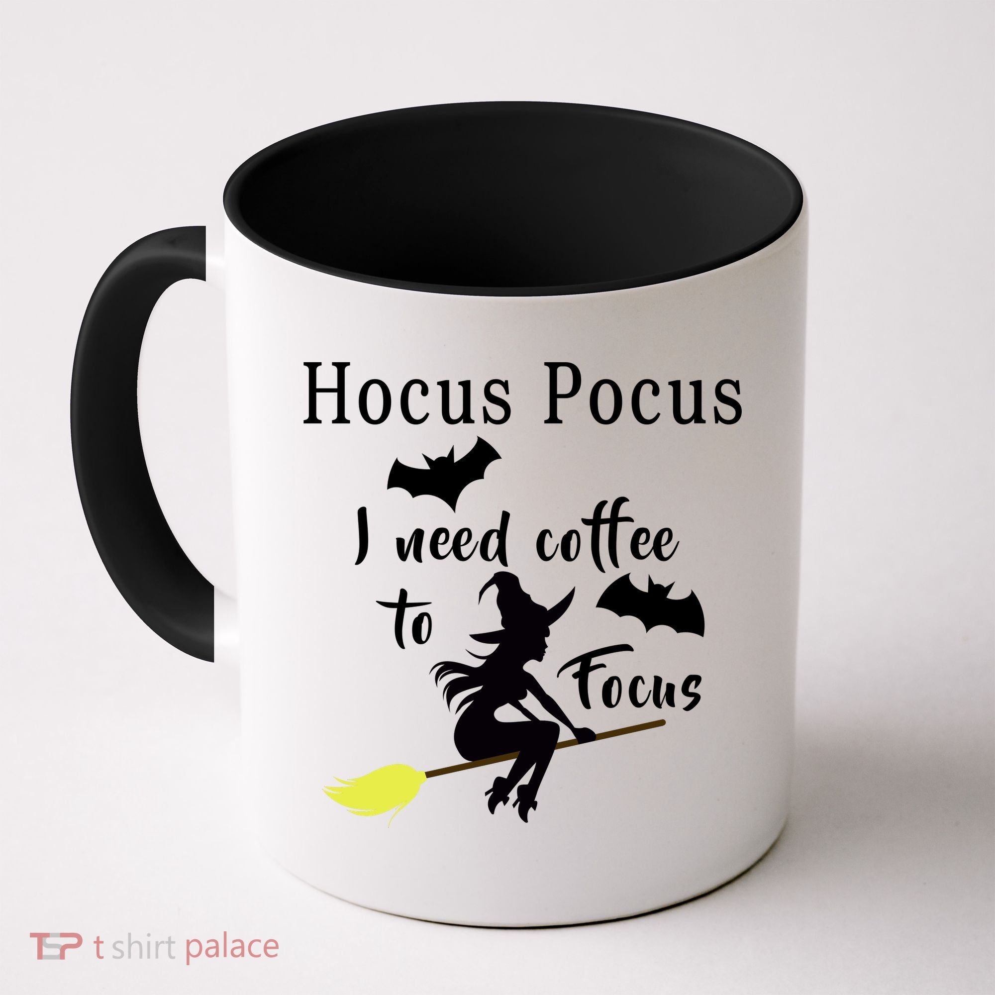 Hocus Pocus I Need Coffee To Focus Coffee Mug
