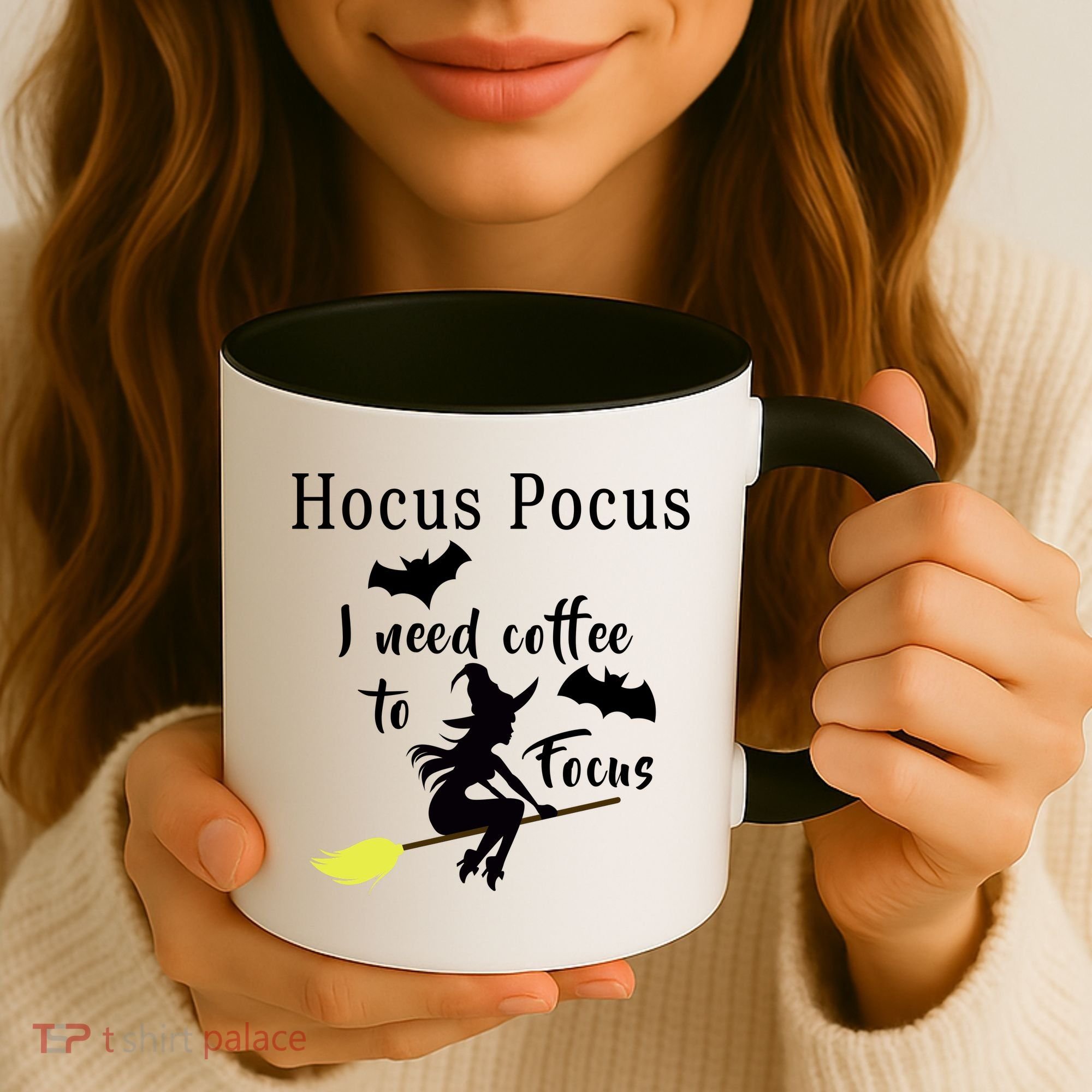 Hocus Pocus I Need Coffee To Focus Coffee Mug