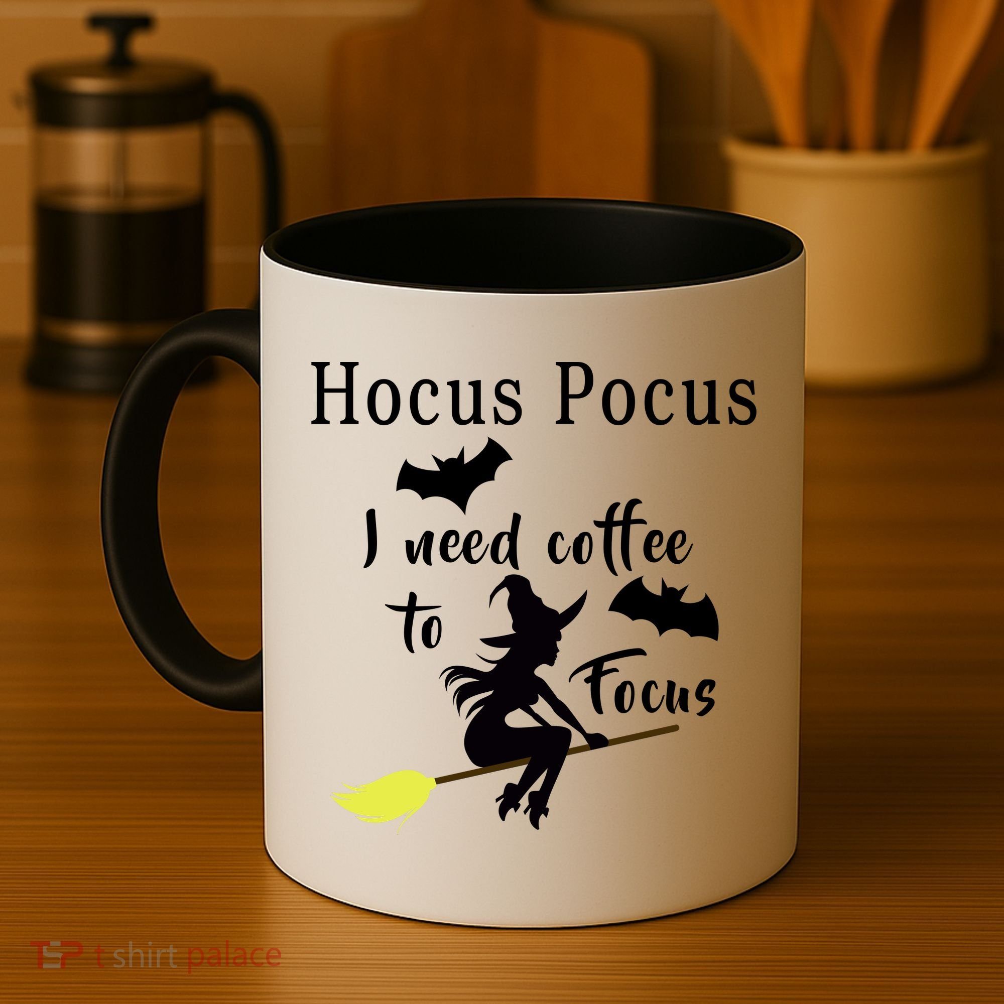 Hocus Pocus I Need Coffee To Focus Coffee Mug