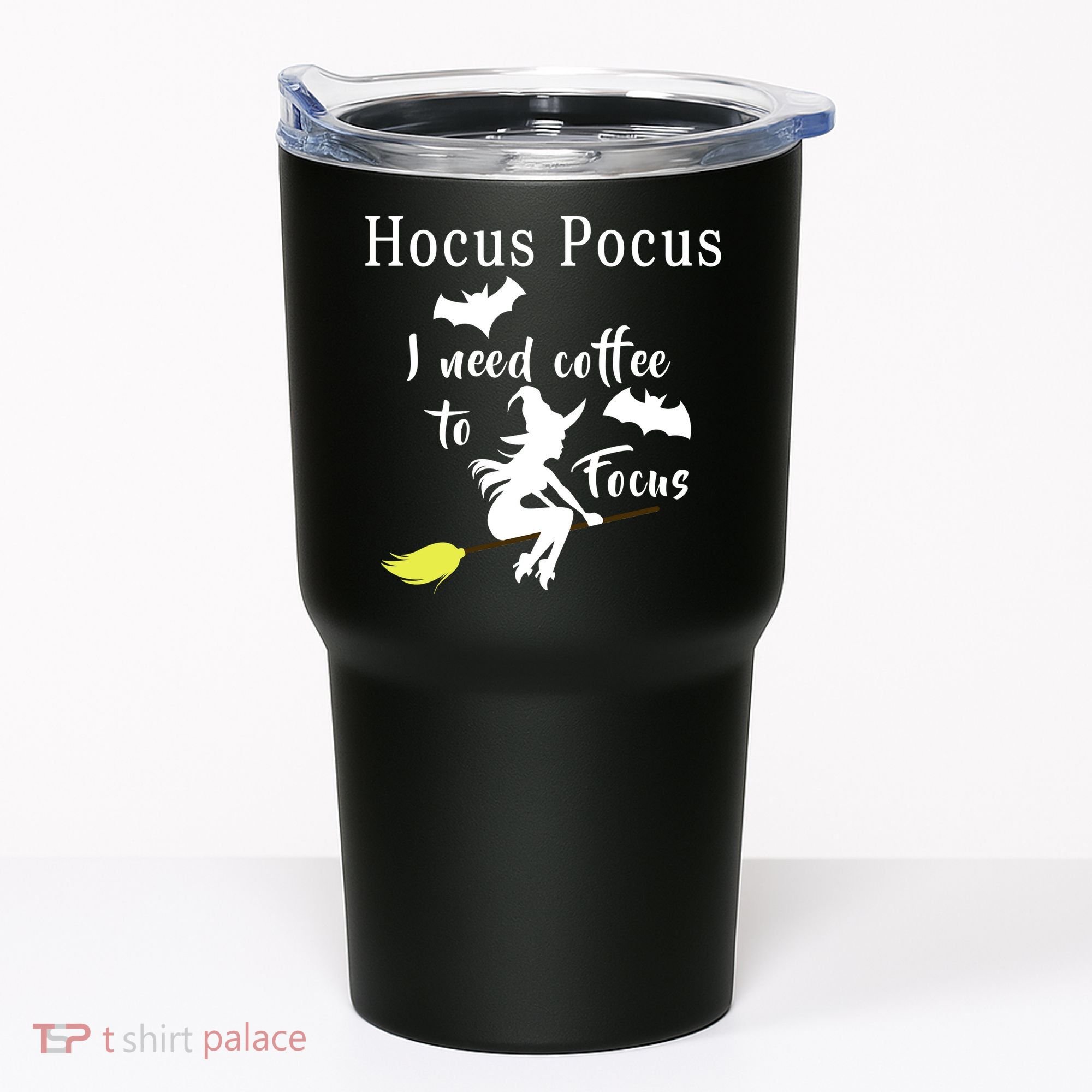 Hocus Pocus I Need Coffee To Focus Tumbler