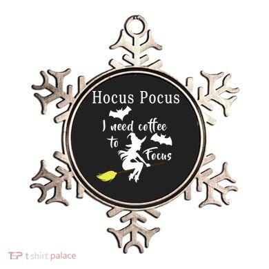Hocus Pocus I Need Coffee To Focus Ornament