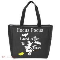 Hocus Pocus I Need Coffee To Focus Tote Bag thumb 0