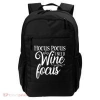 Hocus Pocus I Need Wine To Focus Backpack thumb 0