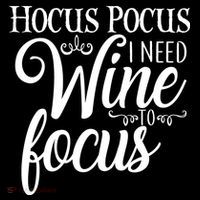 Hocus Pocus I Need Wine To Focus Bucket Hat thumb 4