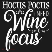 Hocus Pocus I Need Wine To Focus Pajama Set thumb 2