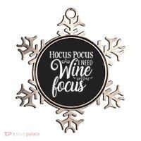 Hocus Pocus I Need Wine To Focus Ornament thumb 0