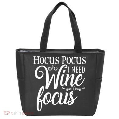 Hocus Pocus I Need Wine To Focus Tote Bag