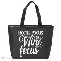 Hocus Pocus I Need Wine To Focus Tote Bag thumb 0