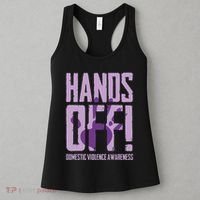 Hands Off Domestic Violence Awareness Women's Tank Top thumb 3