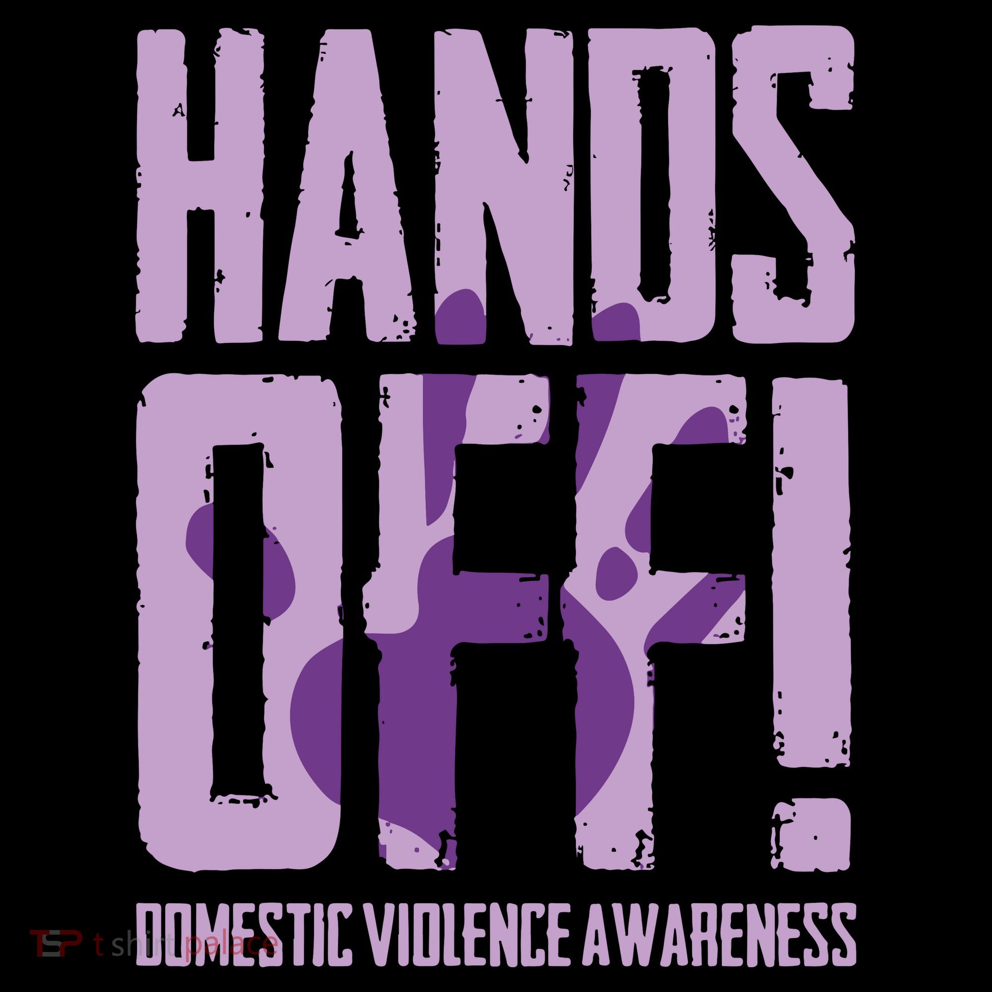 Hands Off Domestic Violence Awareness Baby Bodysuit
