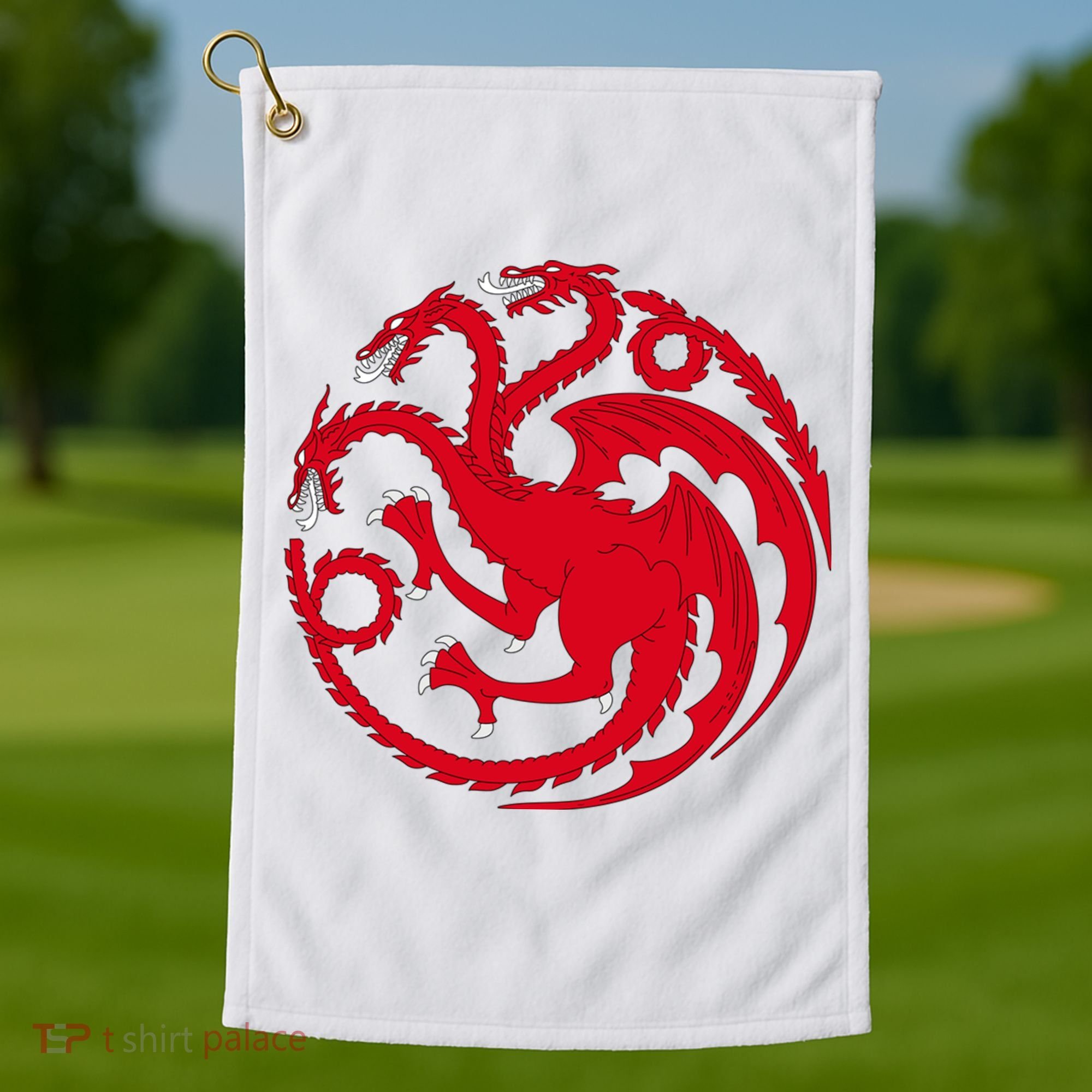 House Of Dragons Golf Towel