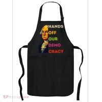 Hands Off Democracy Security Protest George Washington USA Apron thumb 0
