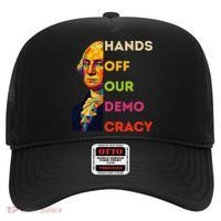 Hands Off Democracy Security Protest George Washington USA Hat thumb 0