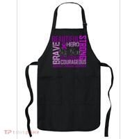 Hodgkin's  lymphoma Awareness For My Mom Apron thumb 0