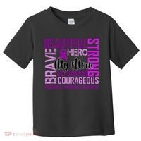 Hodgkin's  lymphoma Awareness For My Mom Toddler T-Shirt thumb 0