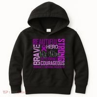 Hodgkin's  lymphoma Awareness For My Mom Kids Hoodie thumb 0