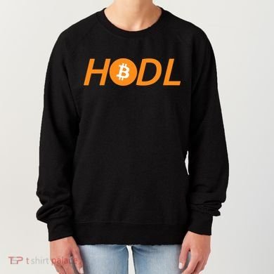 HODL Bitcoin Logo Women's Sweatshirt