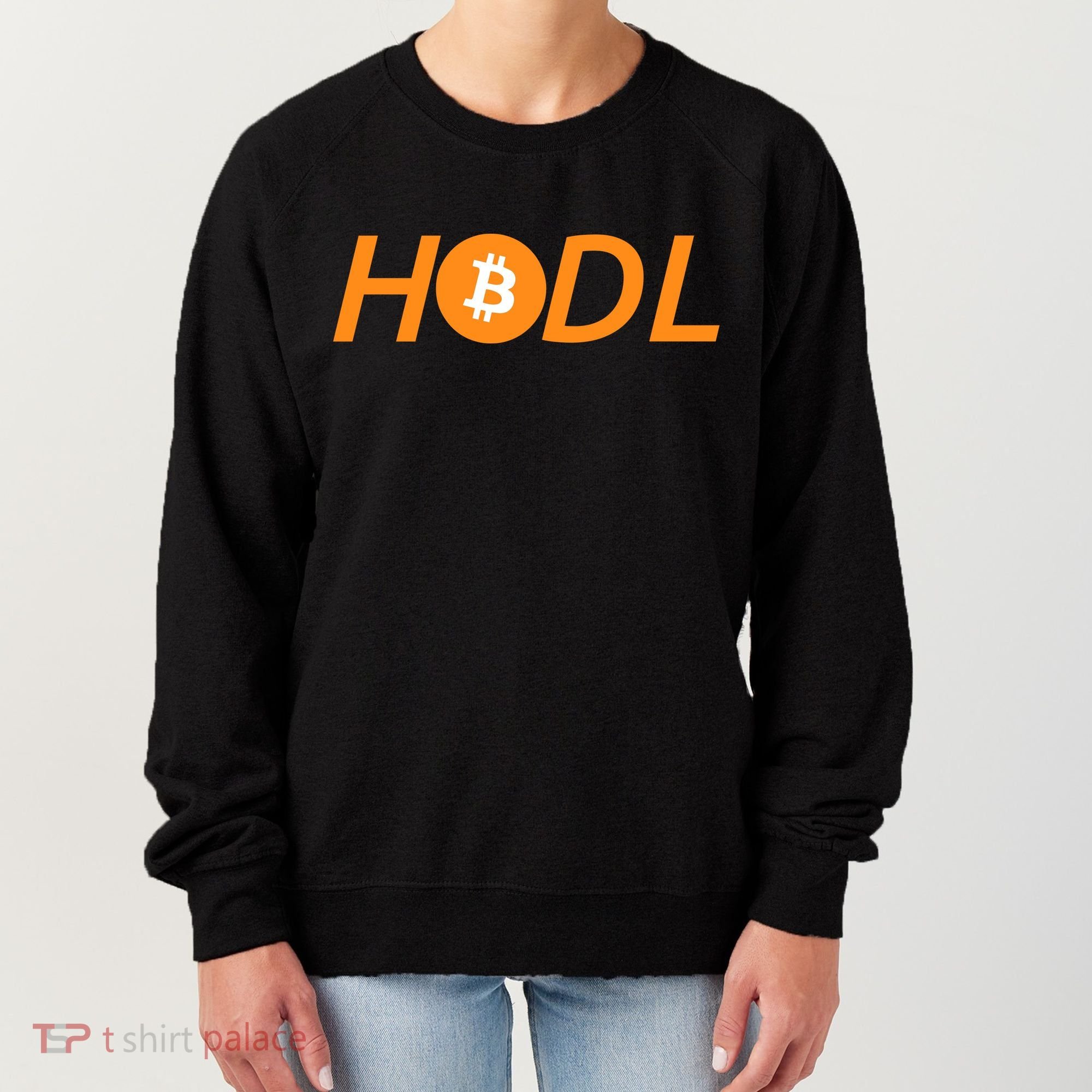 HODL Bitcoin Logo Women's Sweatshirt