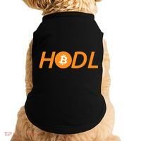 HODL Bitcoin Logo Doggie Tank thumb 0