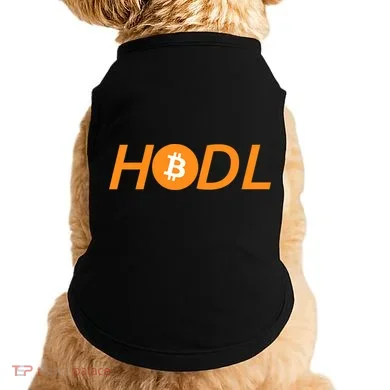 HODL Bitcoin Logo Doggie Tank