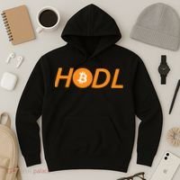 HODL Bitcoin Logo Hoodie thumb 3