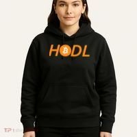 HODL Bitcoin Logo Hoodie thumb 5