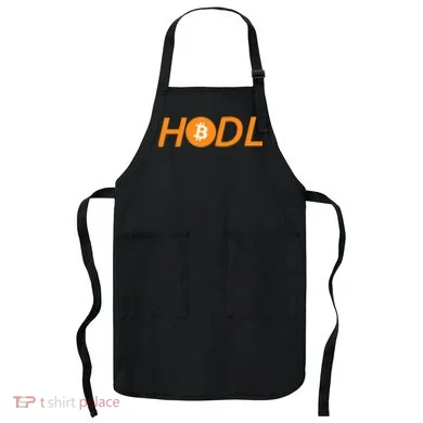 HODL Bitcoin Logo Apron