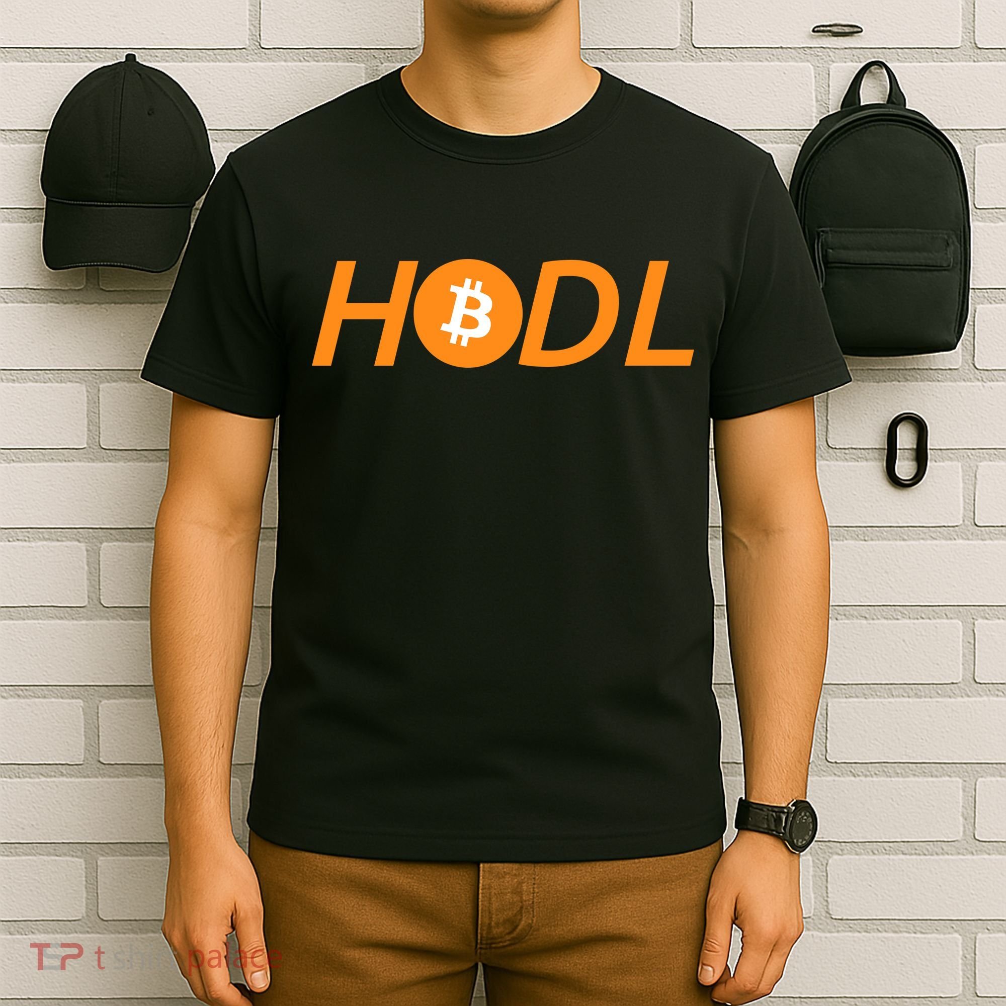 HODL Bitcoin Logo T-Shirt