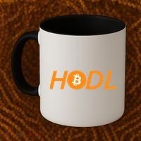 HODL Bitcoin Logo Coffee Mug thumb 2