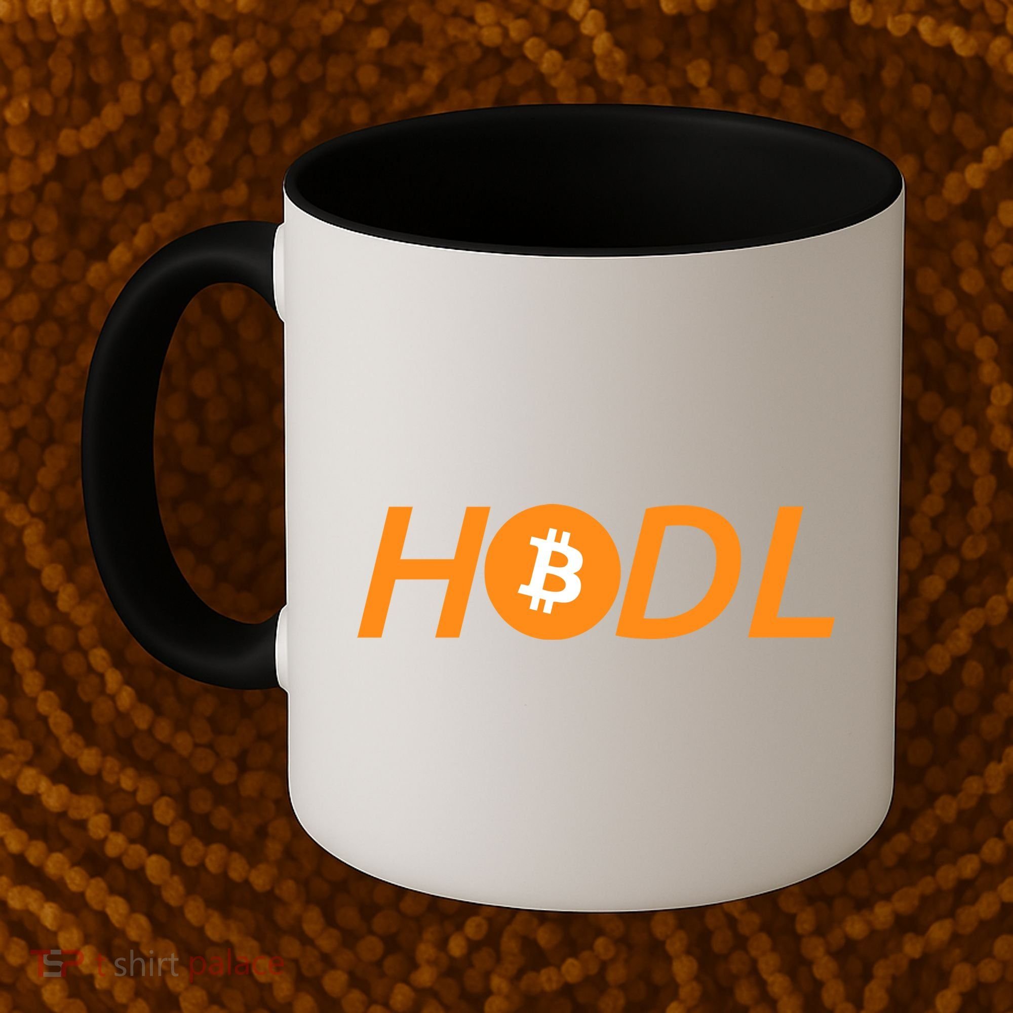HODL Bitcoin Logo Coffee Mug