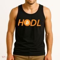 HODL Bitcoin Logo Tank Top thumb 3