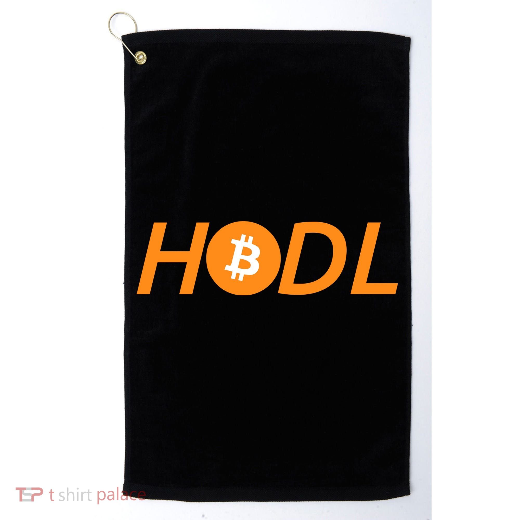 HODL Bitcoin Logo Golf Towel