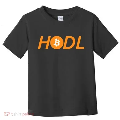 HODL Bitcoin Logo Toddler T-Shirt