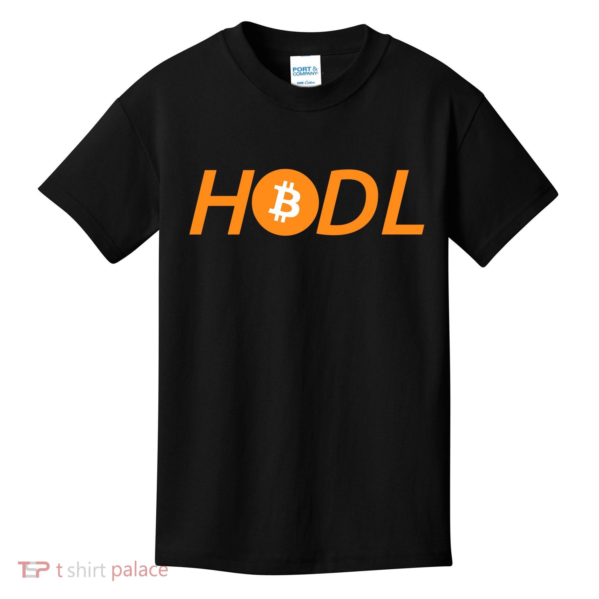 HODL Bitcoin Logo Kids T-Shirt