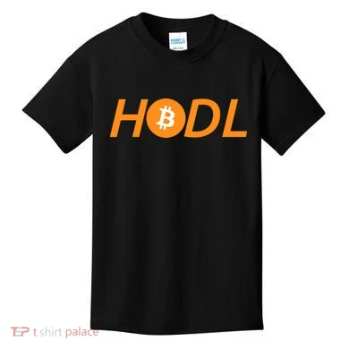 HODL Bitcoin Logo Kids T-Shirt