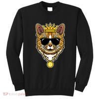 Hodl Dogecoin Doge Cat King Crypto Currency Moon Sweatshirt thumb 0