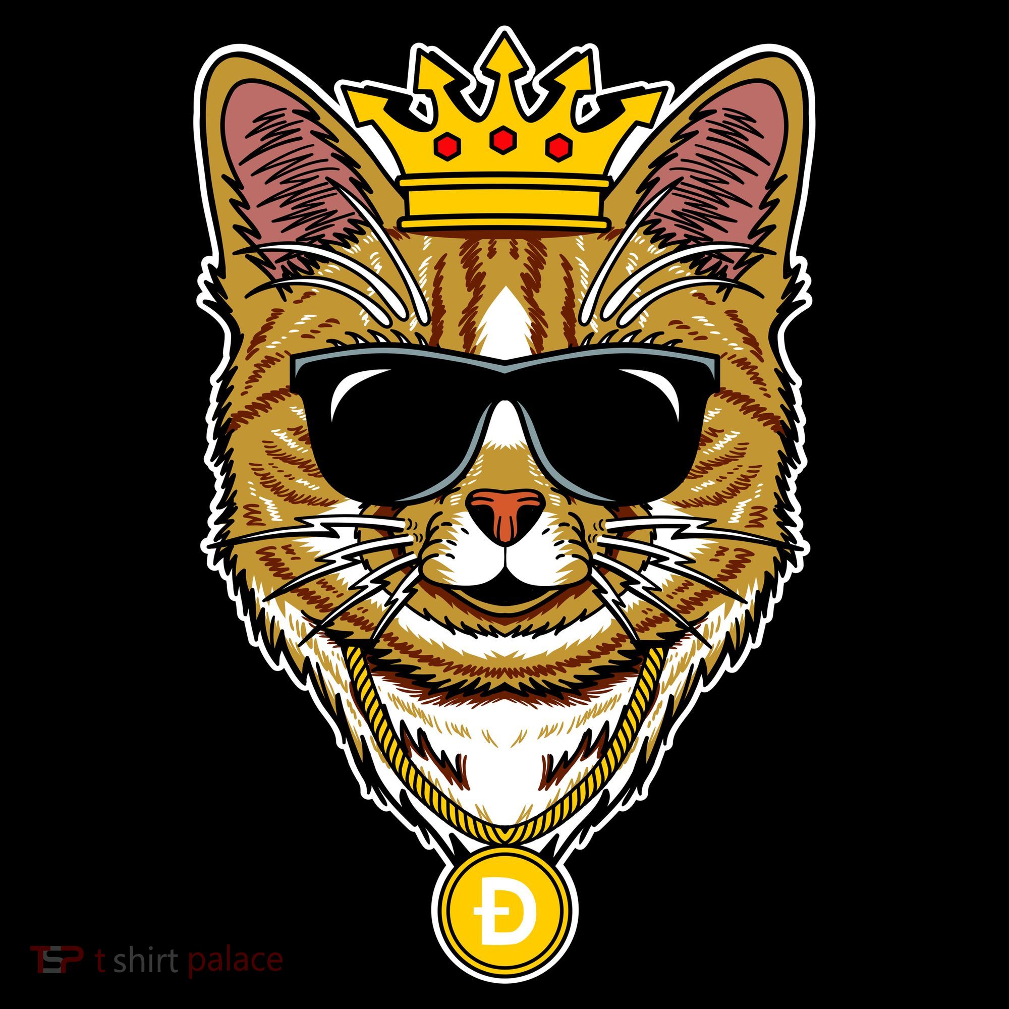 Hodl Dogecoin Doge Cat King Crypto Currency Moon Coffee Mug
